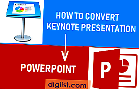 Hur konverterar jag Keynote-presentation till PowerPoint