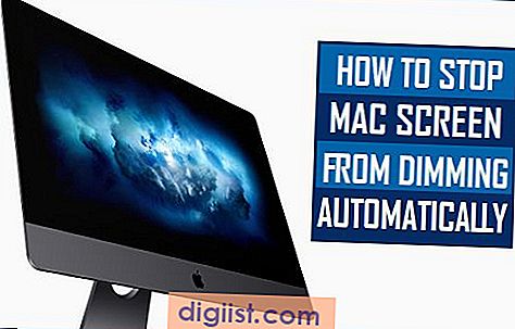 Hur man stoppar Mac-skärmen från att dimma automatiskt