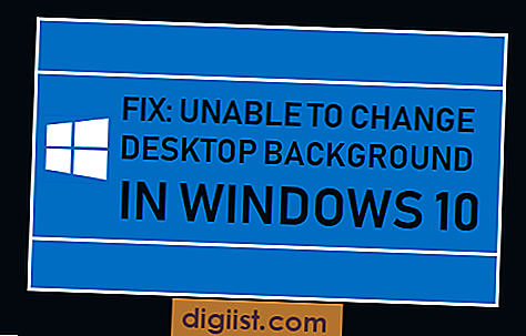 Fix: Det går inte att ändra skrivbordsbakgrund i Windows 10