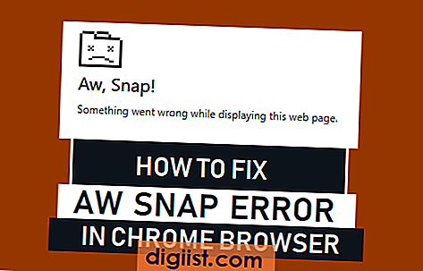 Hur fixar jag Aw, Snap!  Fel i Chrome Browser