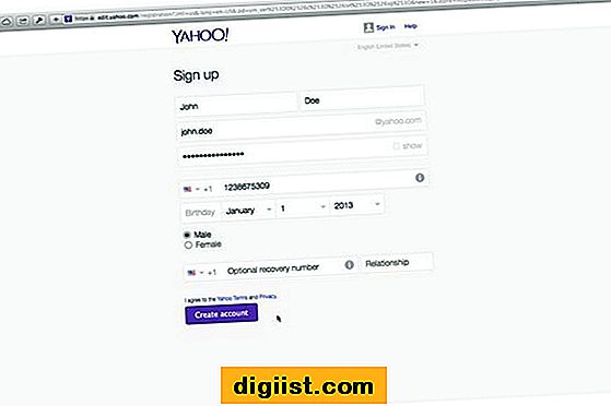 Een nieuw e-mailaccount maken met Yahoo