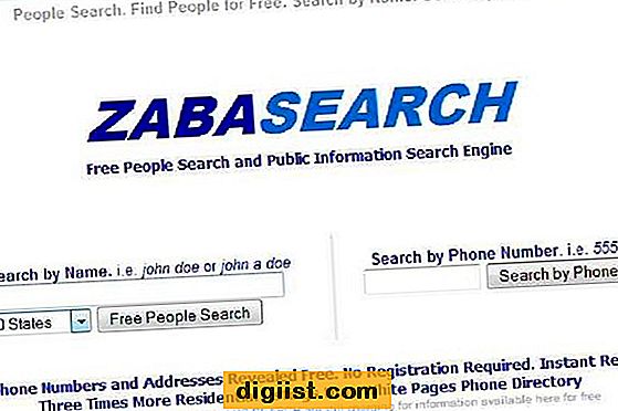 Hoe persoonlijke informatie uit Zabasearch te verwijderen