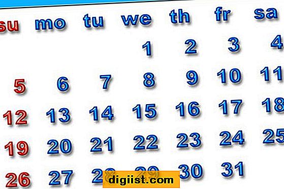 Kako narediti koledar v Excelu 2007