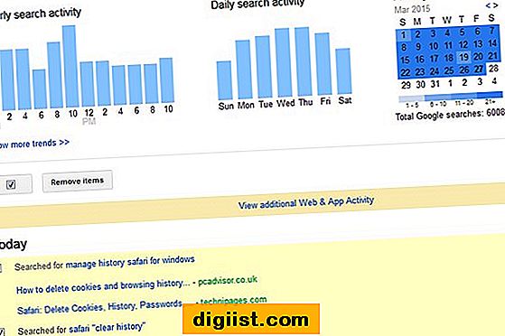 Как да изчистите историята на търсенията от лента с инструменти на Yahoo