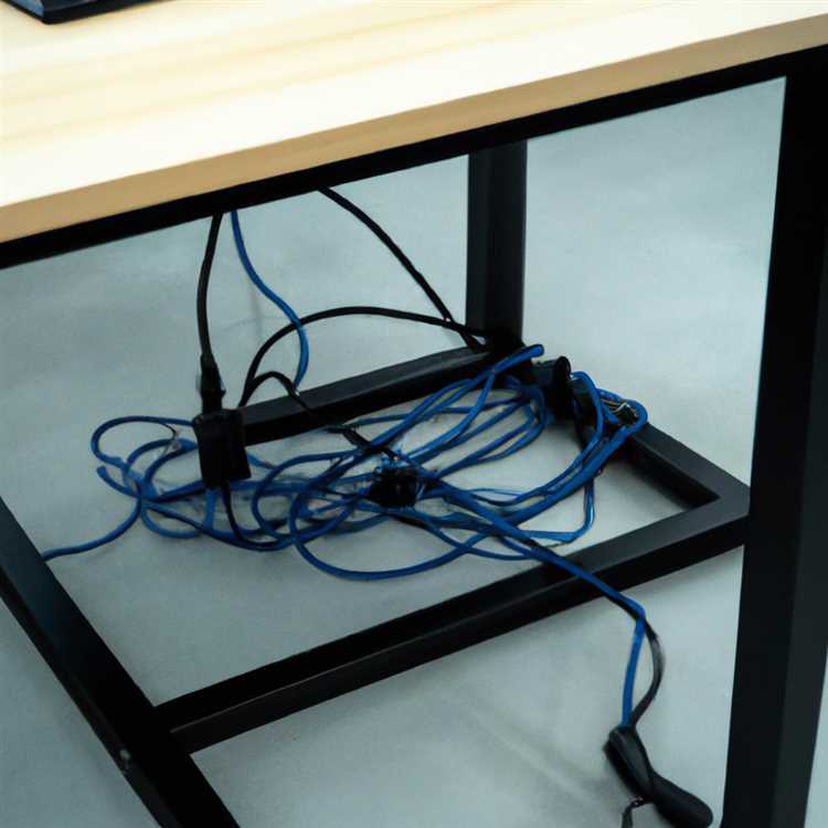 Die besten 8 Lösungen zur Organisation von Kabeln unter dem Schreibtisch