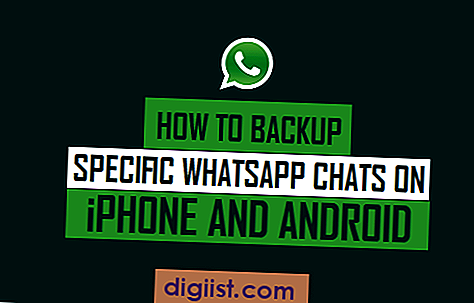 כיצד לבצע גיבוי צ'אטים WhatsApp ספציפיים ב- iPhone ואנדרואיד