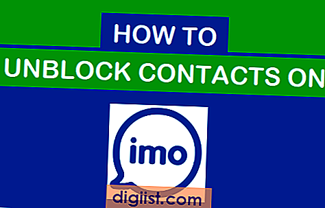 Kaip atblokuoti „IMO“ kontaktus