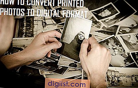 Hur konverterar du tryckta foton till digitalt format