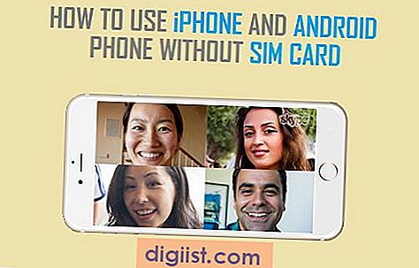 Hur man använder iPhone, Android-telefon utan SIM-kort