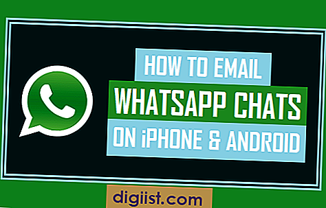 İPhone ve Android'de WhatsApp Sohbetleri E-postayla Gönderme