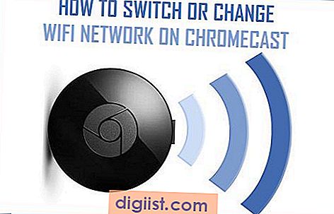 Как да превключите или промените WiFi мрежата на Chromecast