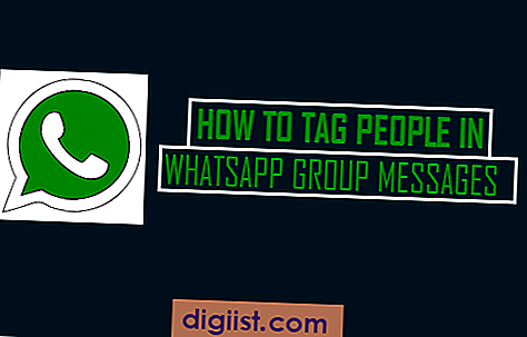 Jak označit lidi ve zprávách WhatsApp Group