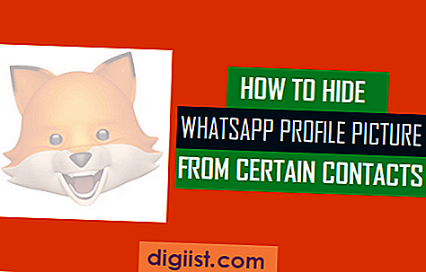 Hur jag döljer WhatsApp-profilbild från specifika kontakter