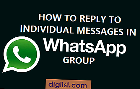 Sådan svarer du på individuelle meddelelser i WhatsApp Group