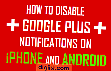 Kako onemogočiti obvestila Google Plus v napravah iPhone in Android