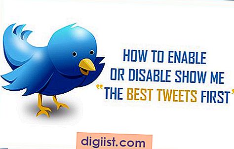 Kako omogućiti ili onemogućiti 'Pokaži mi najbolje tweetove prvo'