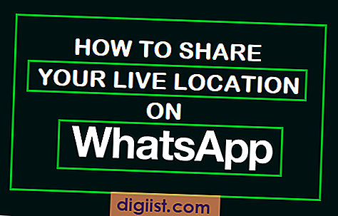 Sådan deler du din live placering på WhatsApp