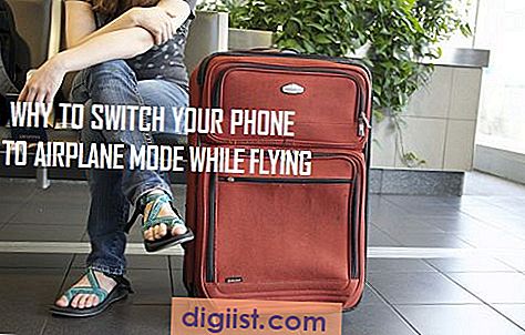 Varför växla telefonen till flygläge medan du flyger