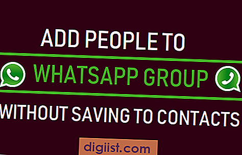 Hinzufügen von Personen zur WhatsApp-Gruppe ohne Speichern in Kontakten