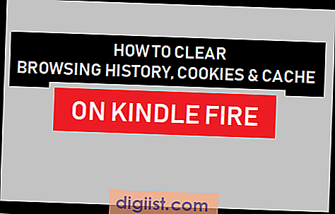 Как да изчистите историята на сърфиране, бисквитките и кеша на огъня Kindle