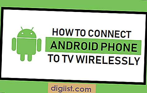 Sådan forbindes Android-telefonen trådløst til TV