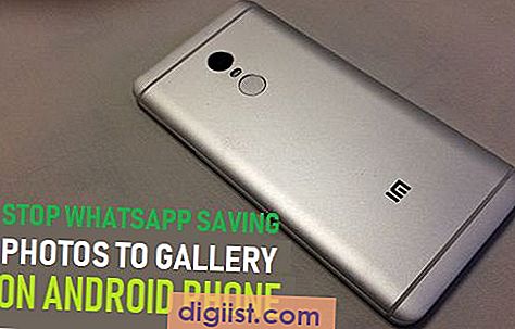 Stoppa WhatsApp Spara foton i Galleri på Android-telefon