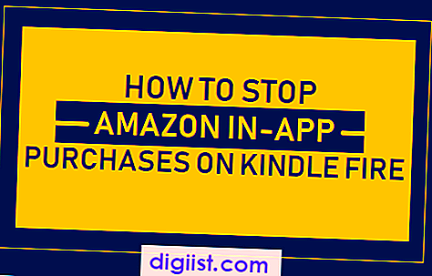 Hoe Amazon in-app aankopen op Kindle Fire te stoppen