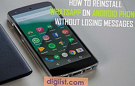 Hoe WhatsApp opnieuw te installeren op Android-telefoon zonder berichten te verliezen