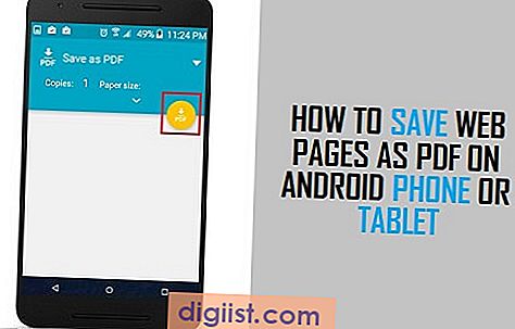 Jak uložit webové stránky jako PDF v telefonu Android