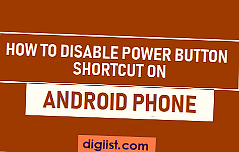 Как да деактивирате Пътния бутон на камерата за захранване на Android Phone