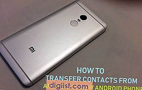 Hur du överför kontakter från Android till ny Android-telefon