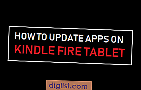 Sådan opdateres apps på Kindle Fire Tablet