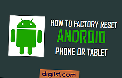 Hur fabriksinställs Android-telefon eller surfplatta