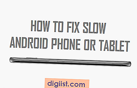 Hur du fixar långsam Android-telefon eller surfplatta