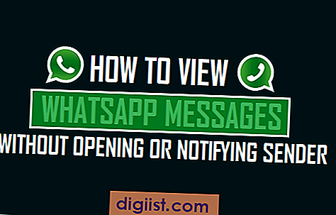 כיצד לקרוא הודעות WhatsApp מבלי לפתוח או להודיע ​​לשולח