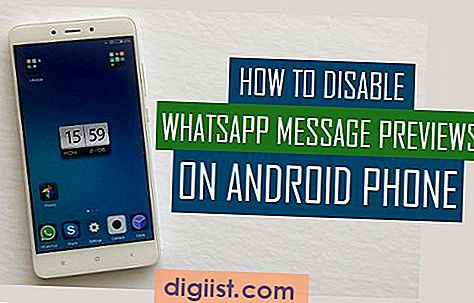 Kako onemogućiti WhatsApp Preview Message na Android telefonu