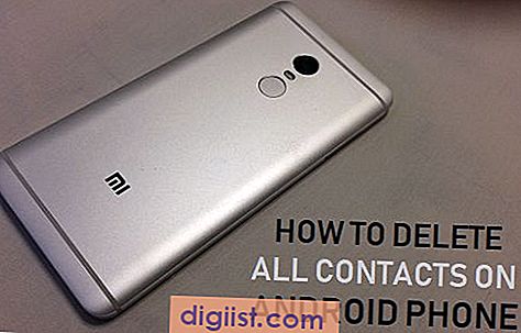 Hur man tar bort alla kontakter på Android-telefon