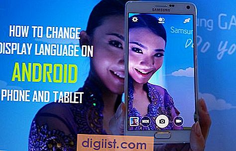 Jak změnit jazyk zobrazení na Android telefonu nebo tabletu
