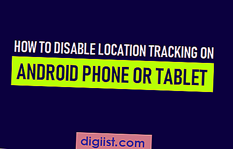 Sådan deaktiveres placeringssporing på Android-telefon eller -tablet