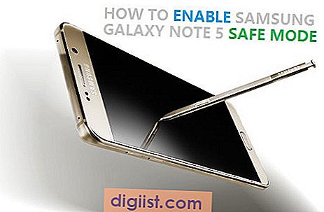 Hur du aktiverar Samsung Galaxy Note 5 Safe Mode