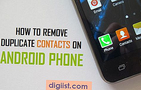 Jak odstranit duplicitní kontakty na Android telefonu