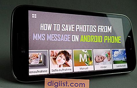 Hur du sparar foton från MMS-meddelande på Android-telefon