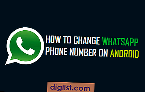Kako spremeniti telefonsko številko WhatsApp v Androidu