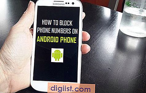 Как да блокирам телефонните номера на телефон с Android
