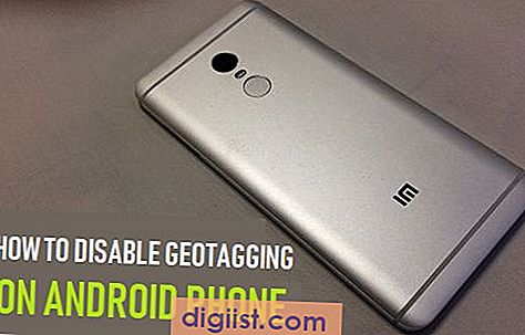Geotagging uitschakelen op Android-telefoon