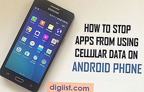 Как да спрете приложенията от използването на клетъчни данни на Android телефон