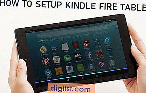 Sådan konfigureres Kindle Fire Tablet