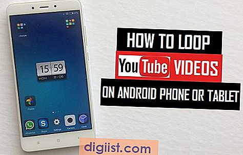 كيفية حلقة فيديو يوتيوب على هاتف أندرويد أو الكمبيوتر اللوحي