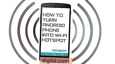 Hur man förvandlar Android-telefon till Wi-Fi-hotspot