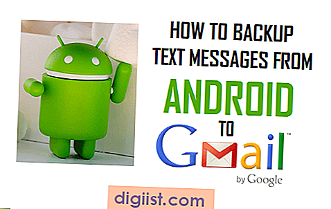 Säkerhetskopiera textmeddelanden på Android-telefon till Gmail
